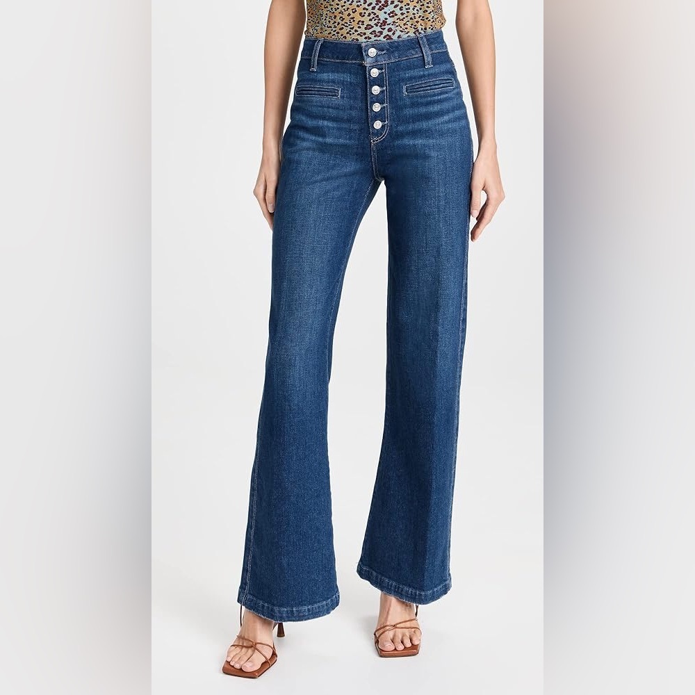 Anthropologie Pilcro High-Rise Trouser Bootcut Jeans – Medium Wash – Size 26